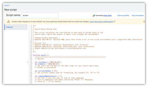 Google Ads Scripting for Automation